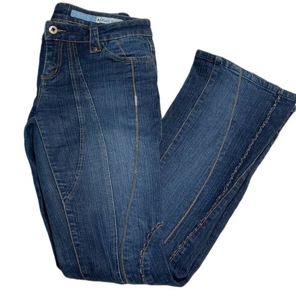 SOLD! AZZURE JEAN LOVE LIFE DENIM Jeans 5 Pocket Womens Size 27 - Picture 5 of 8